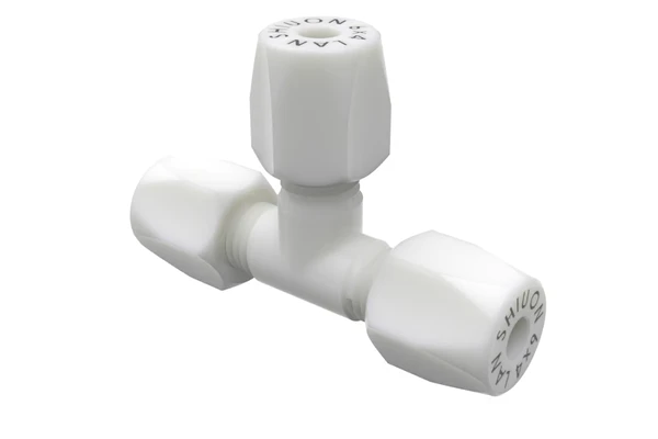 鐵氟龍 PTFE RT-TYPE 異徑三通接頭外觀